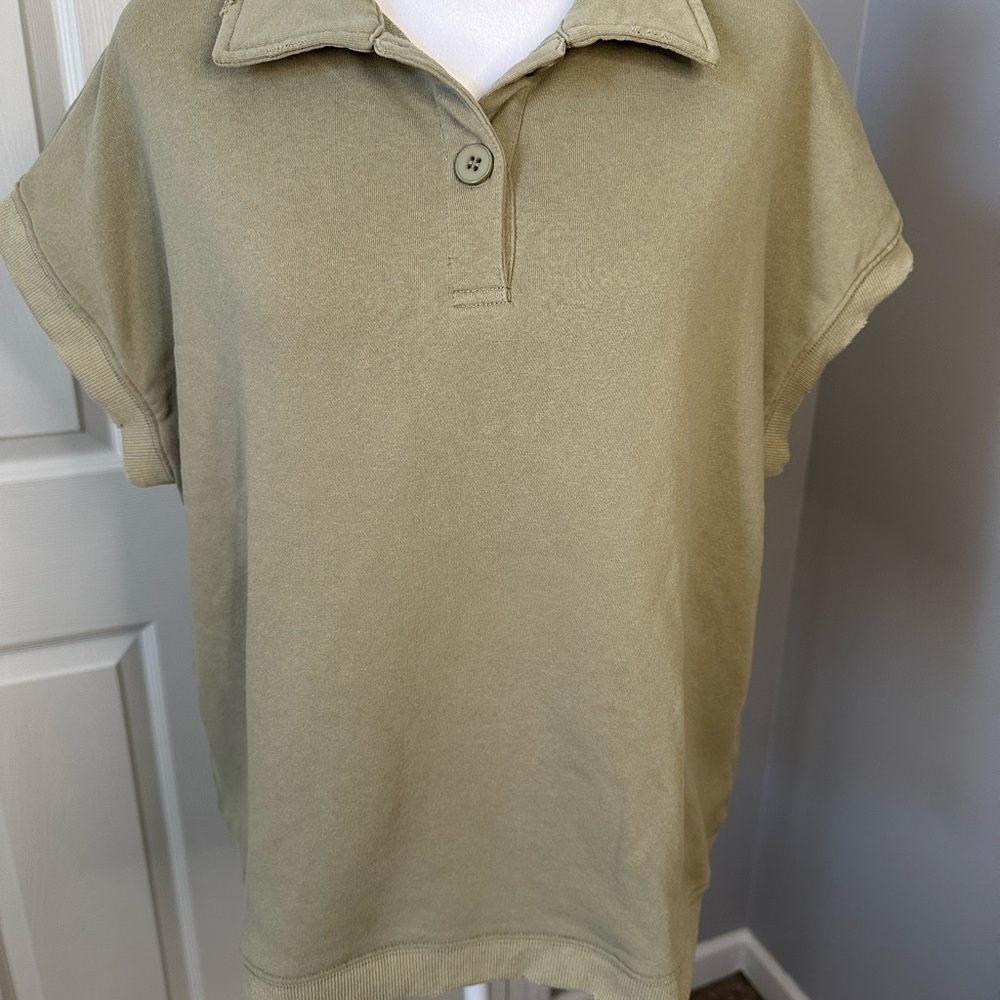 Tea n Rose Top, size Large - Picture 7 of 7